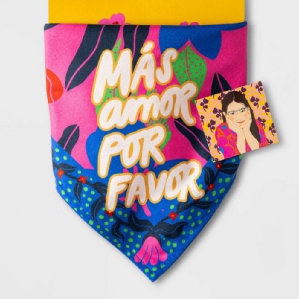 🌺 NWT Vibrant Floral Pet Bandana 🌺